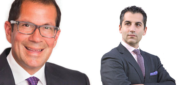 Attorneys Sunil Bakshi and Joseph Leta of Bakshi & Leta in Williamsville NY